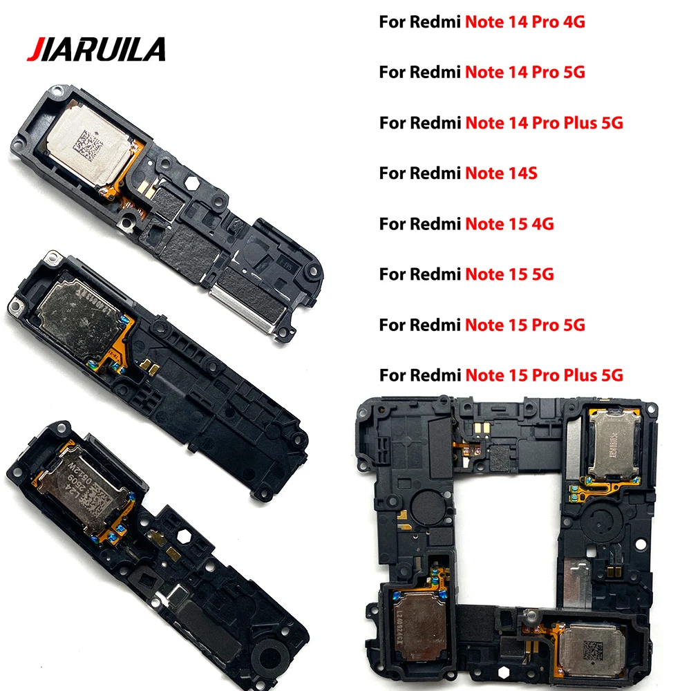 Bottom Loudspeaker For Xiaomi Redmi Note 14 Pro Note 15 Pro+ Plus 4G 5G Loud Speaker Buzzer Ringer Replacement Note 13 Pro 4G