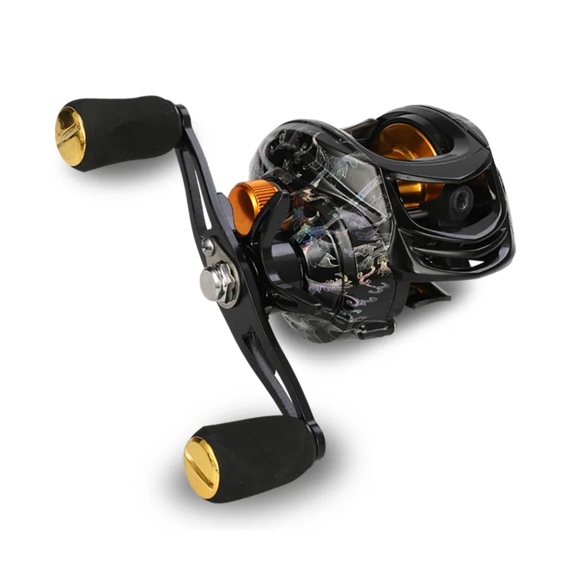 

VS200 Series 7.2:1Gear Ratio Baitcasting Reel 13+1BB 8KG Max Drag Fishing Reel Metal Spool Carp Fishing Tackle