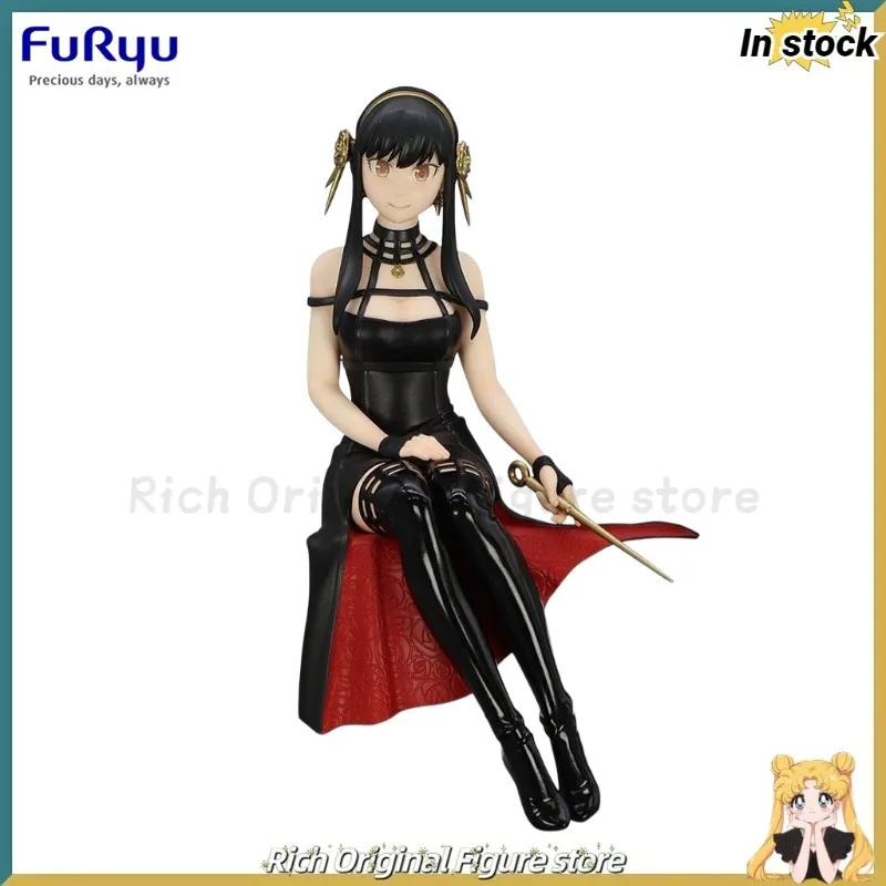 

В наличии оригинальная фигурка FuRyu SPY×FAMILY, стопор для лапши YOR FORGER, коллекция аниме-фигурок, игрушки, модель, украшения