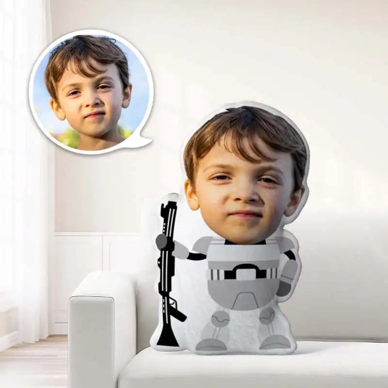 Star Gifts Custom Face Minime Pillow Personalized Stormtrooper Pillow Gifts Cushion guns