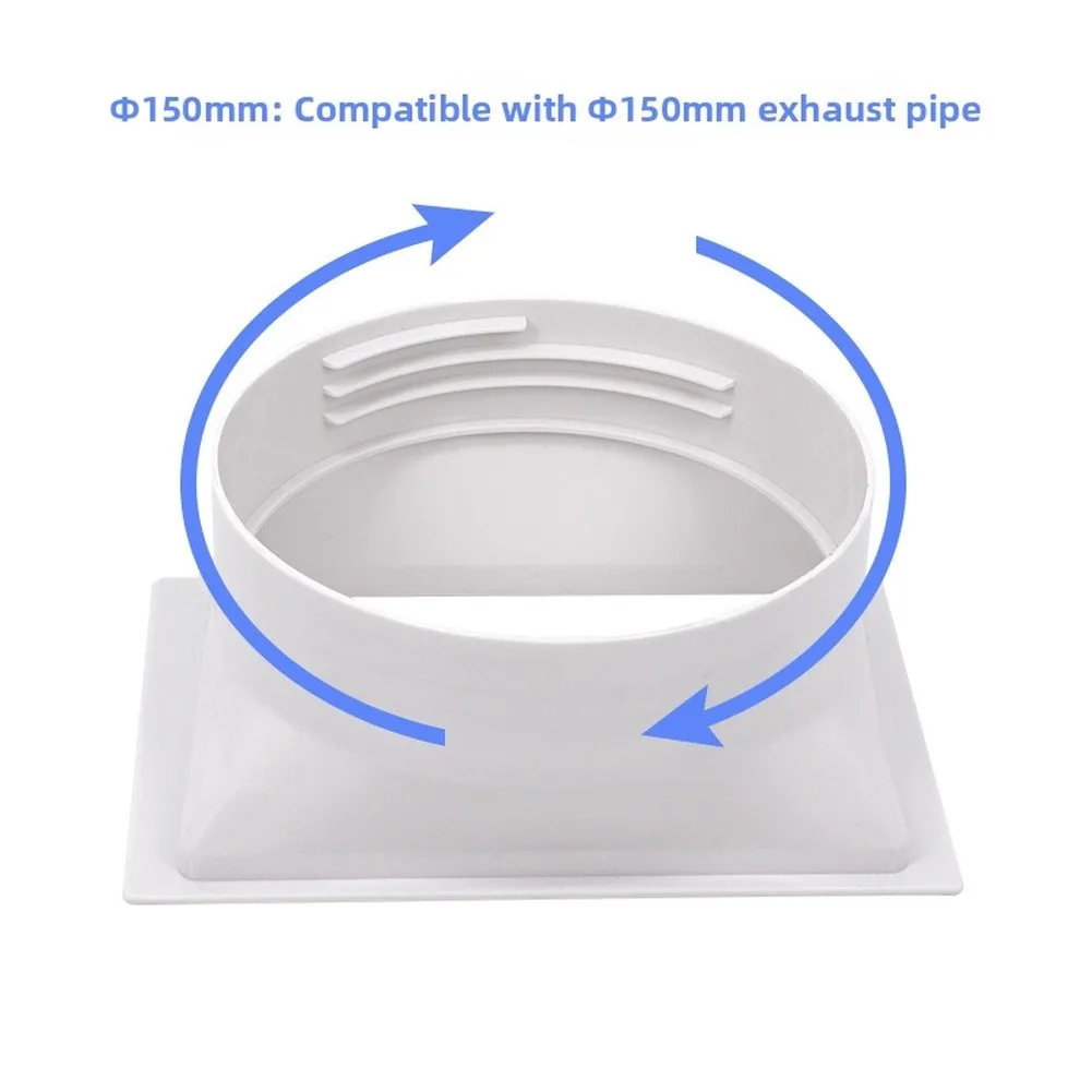 Portable Air Conditioner Hose With Square Connector 5.9 Inches Adjustable Length 150-300cm Telescopic Cooling Tools Spare Parts