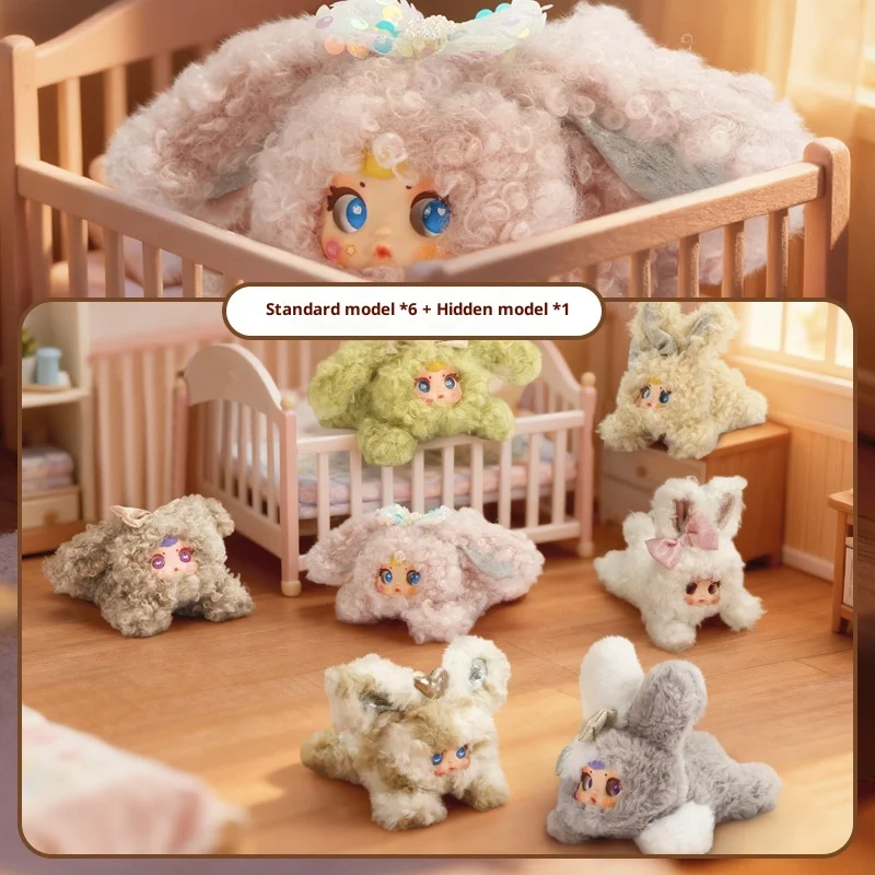 

Mmsugarbaby Goopbunny ручной сокровище виниловая плюшевая глухая коробка мультфильм милая кукла орнамент модная кукла ручной работы подарочное украшение