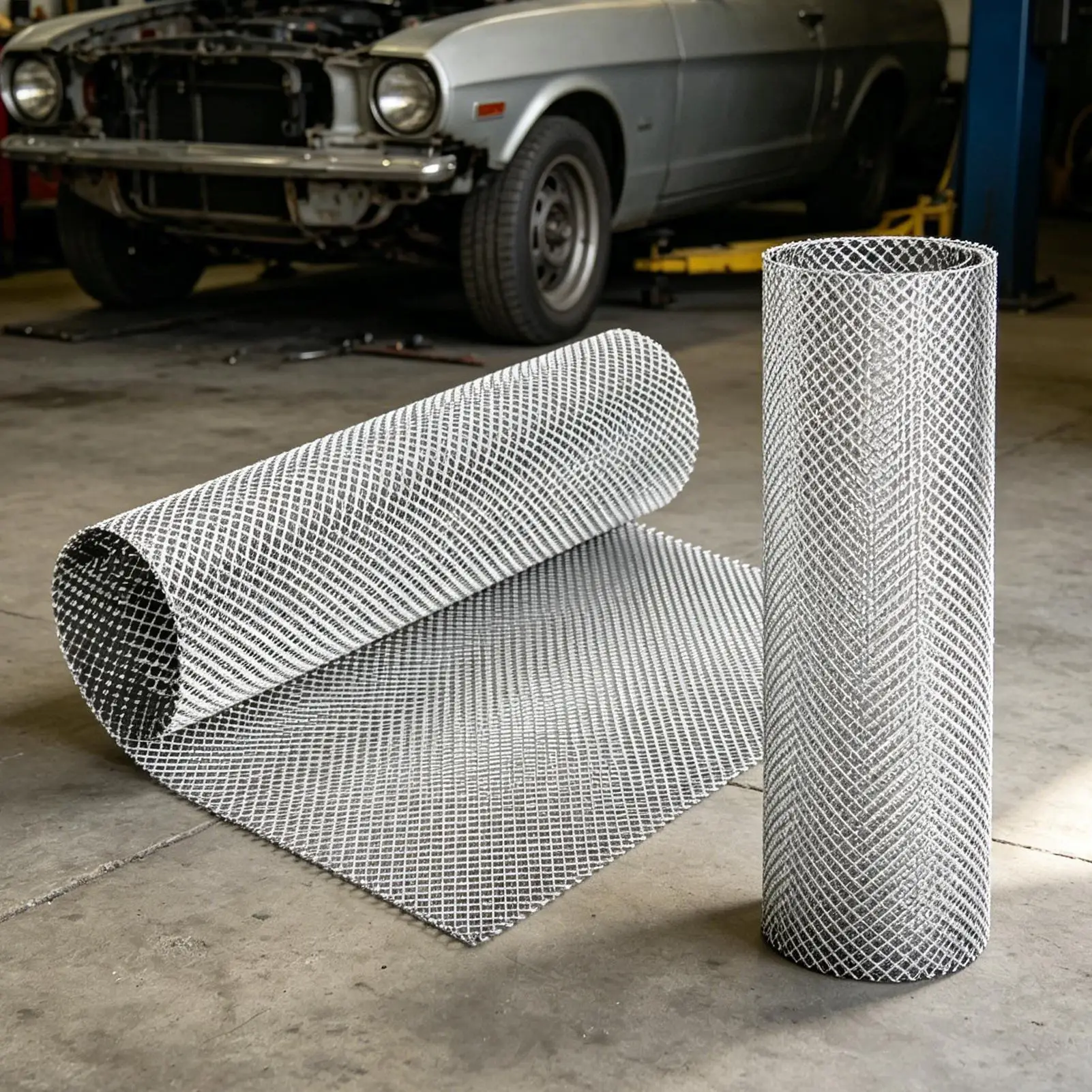 Automotive exhaust heat shield High Temp Cuttable Sleeve aluminum muffler exhaust heat insulation tape for exhaust systems
