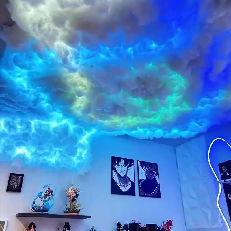 DIY Thundercloud LED Night Light For Club Bar Game Room DJ Party Atmosphere