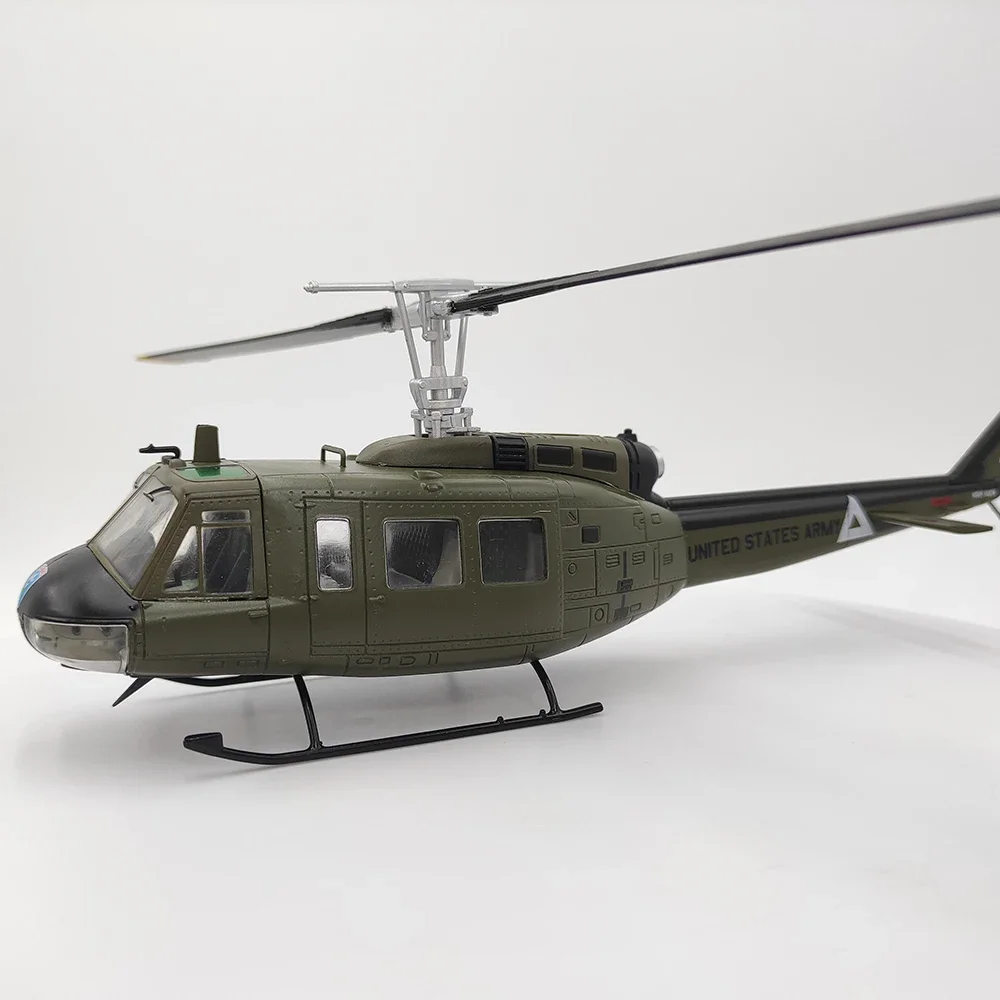 Diecast 1/48 Scale AF1 United States Army UH-1H Huey General Purpose Helicopter 17501 Finished Alloy Military Aircraft Model Toy