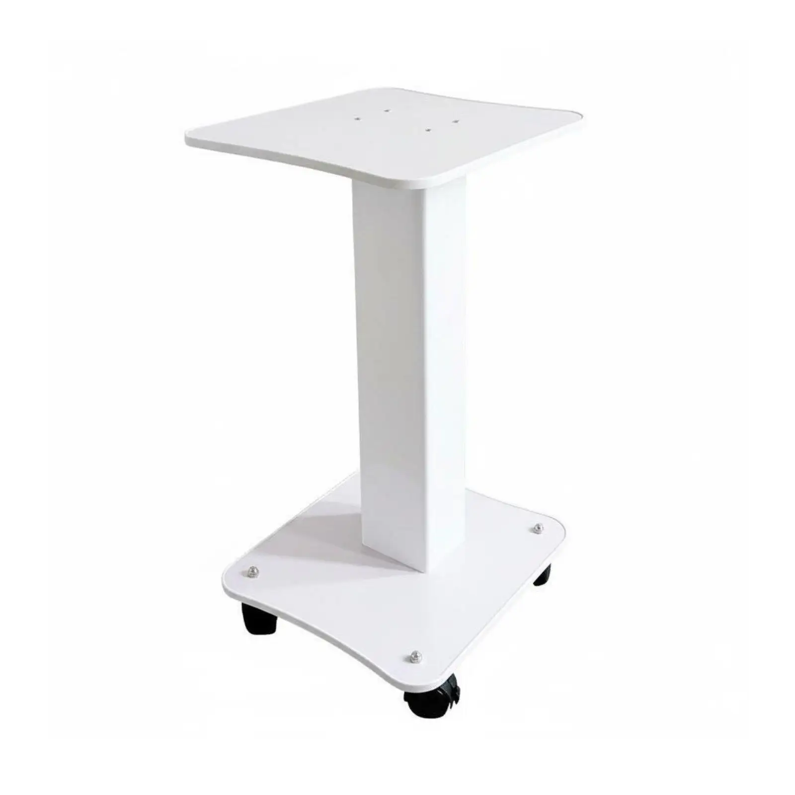 Heavy Duty Pvc Cosmetic Trolley with Storage Trays for Salon Pedicure Manicure Waxing Equipment Cart