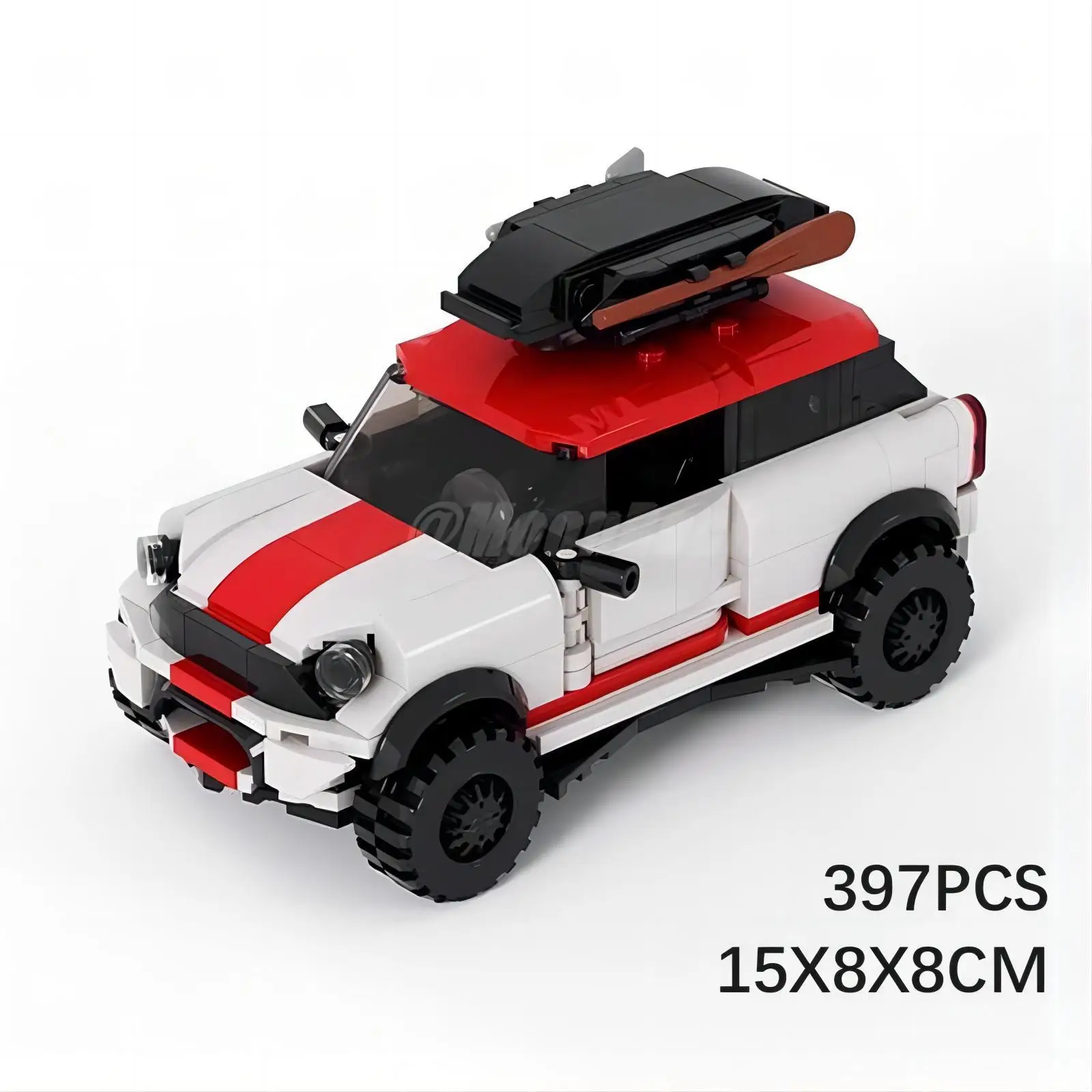 Hot Technical Land SUV Rover Discovery 4 Mattoni per auto Modello Rimorchio Building Blocks Giocattoli educativi Bambini Compleanno Regalo di Capodanno