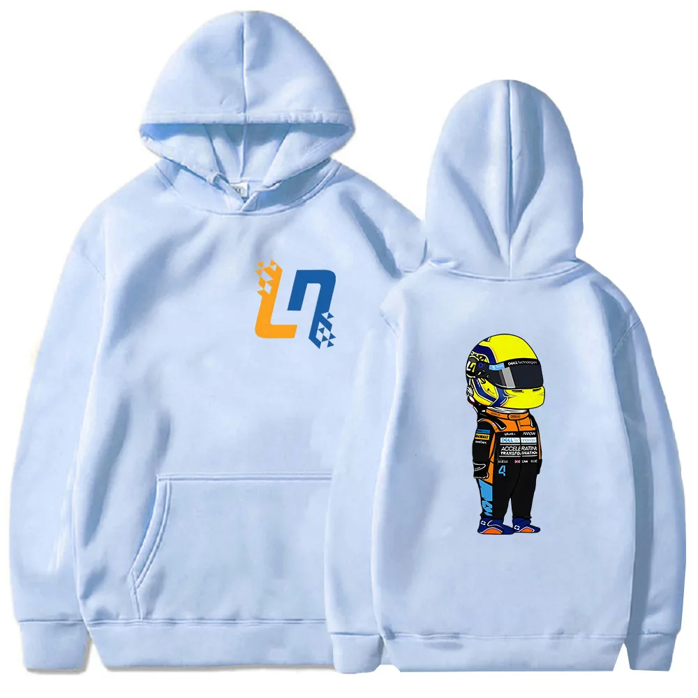 F1 Hoodies Mini Lando Norris 4 Sweatshirts Children's Casual Winter Funny Games Hoody Girls Clothing Boys Clothes Y2k Sudaderas