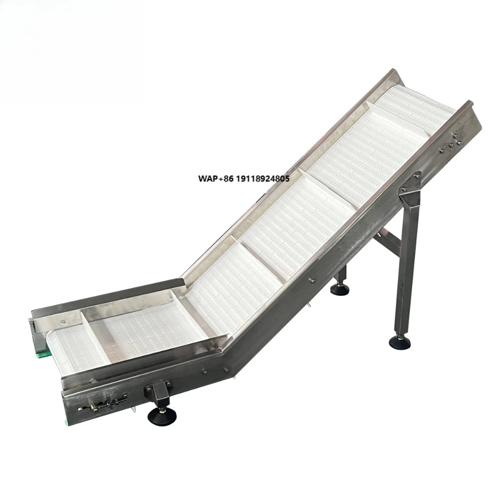 Automatic Take Away Finished Food Grain Product Belt Conveyor Elevator Bag Output Conveyor