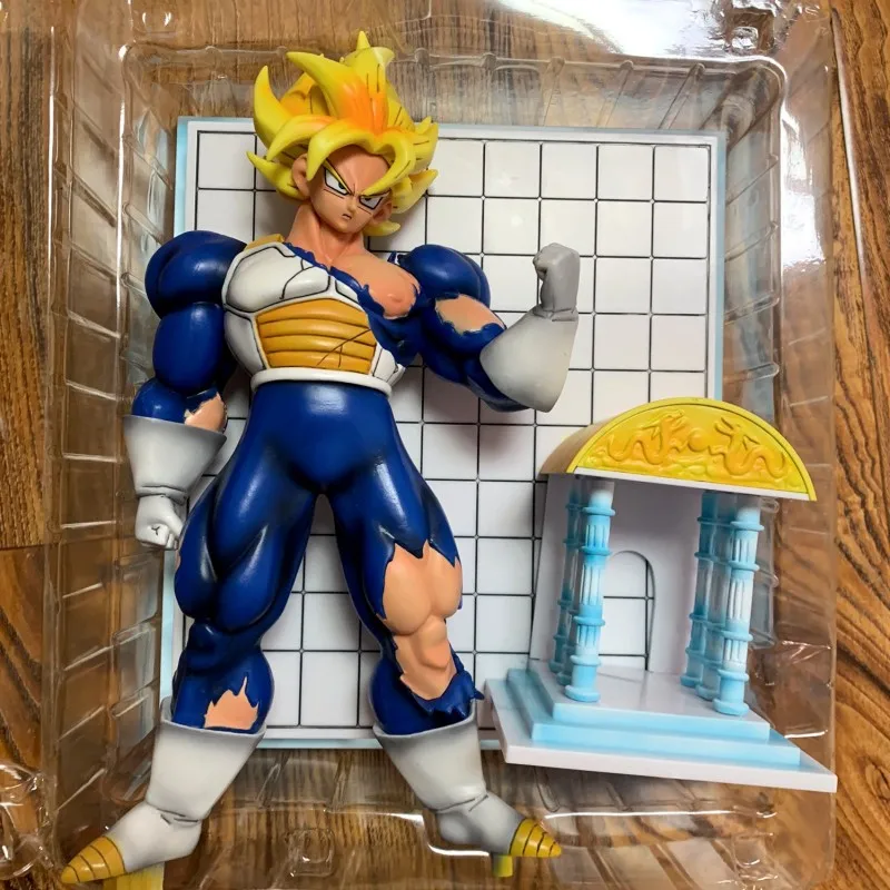 New Dragon Ball Z Goku Anime Figures Chamber Super Saiyan Figure Room Of Spirit And  Statue Figurine Model Children Toys