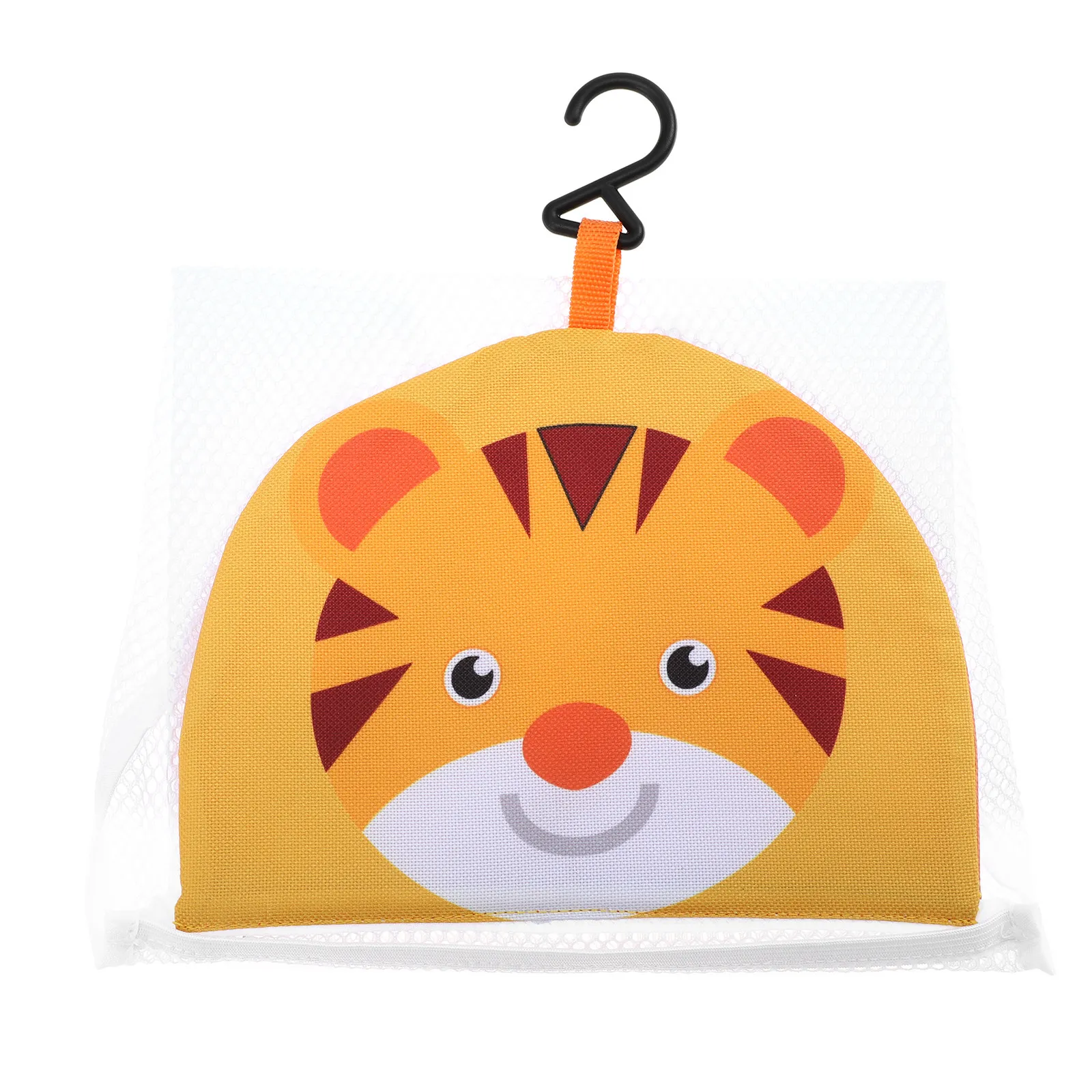 Bolsa de malla para baño de bebé, organizador con bolsillo grande, soporte para bañera, almacenamiento para baño de niños pequeños, decoración de dibujos animados, bolsa para juguetes de baño