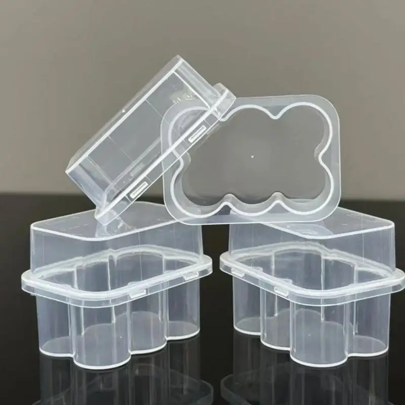 3ML Transparent Foldable Vial Box Microtube Storage Case for Laboratory Sample Management Refrigerator Freezer Use