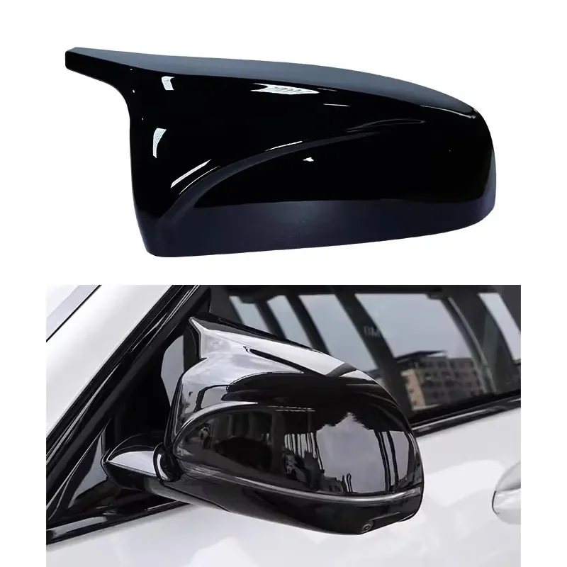 For BMW X5 X6 E70 E71 2008–2014 Rearview Mirror Shell Horn Cover Replacement