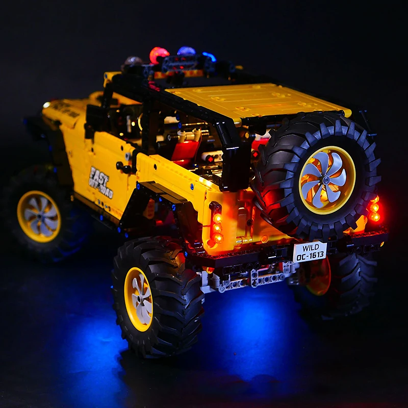 DIY RC LED Light Kit For LEGO 0220101 Technical Sports Car   (Only LED Light,Without Blocks Model)