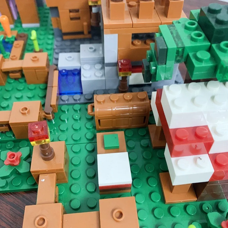 500+ stuks The Village Farm bouwstenen model - educatief speelgoed voor kinderen cadeau