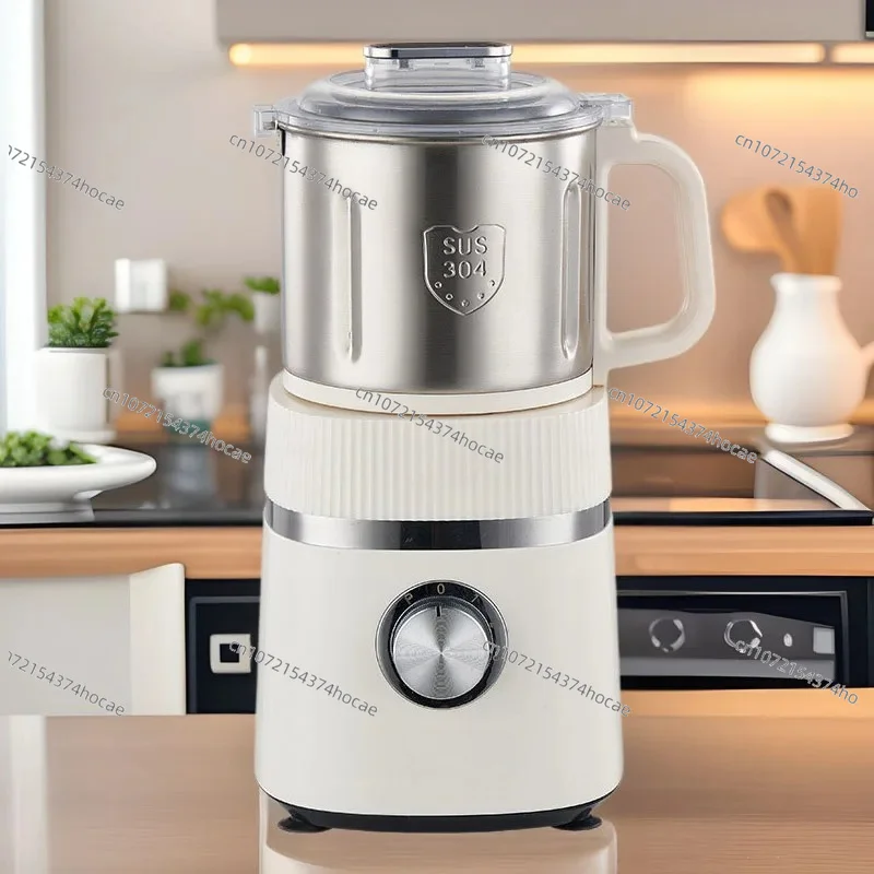 Electric Household Small Grinding Machine Dry Fine Powder Grinder for Coffee Beans And Other Dry Ingredients