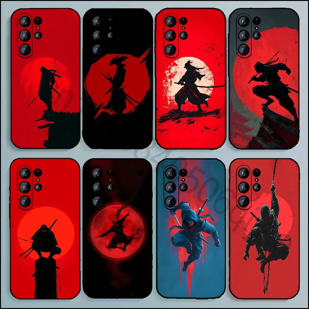 Ninja Warrior Phone Case For Samsung Galaxy A20 21 22 31 32 52 53 72 73 80 91 Soft Black Cover