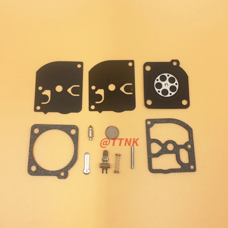 Rb-k93 Zama Carburetor Rebuild Kit Gas 2-cycle Needles, Diaphragm, Jets [Rb-123]