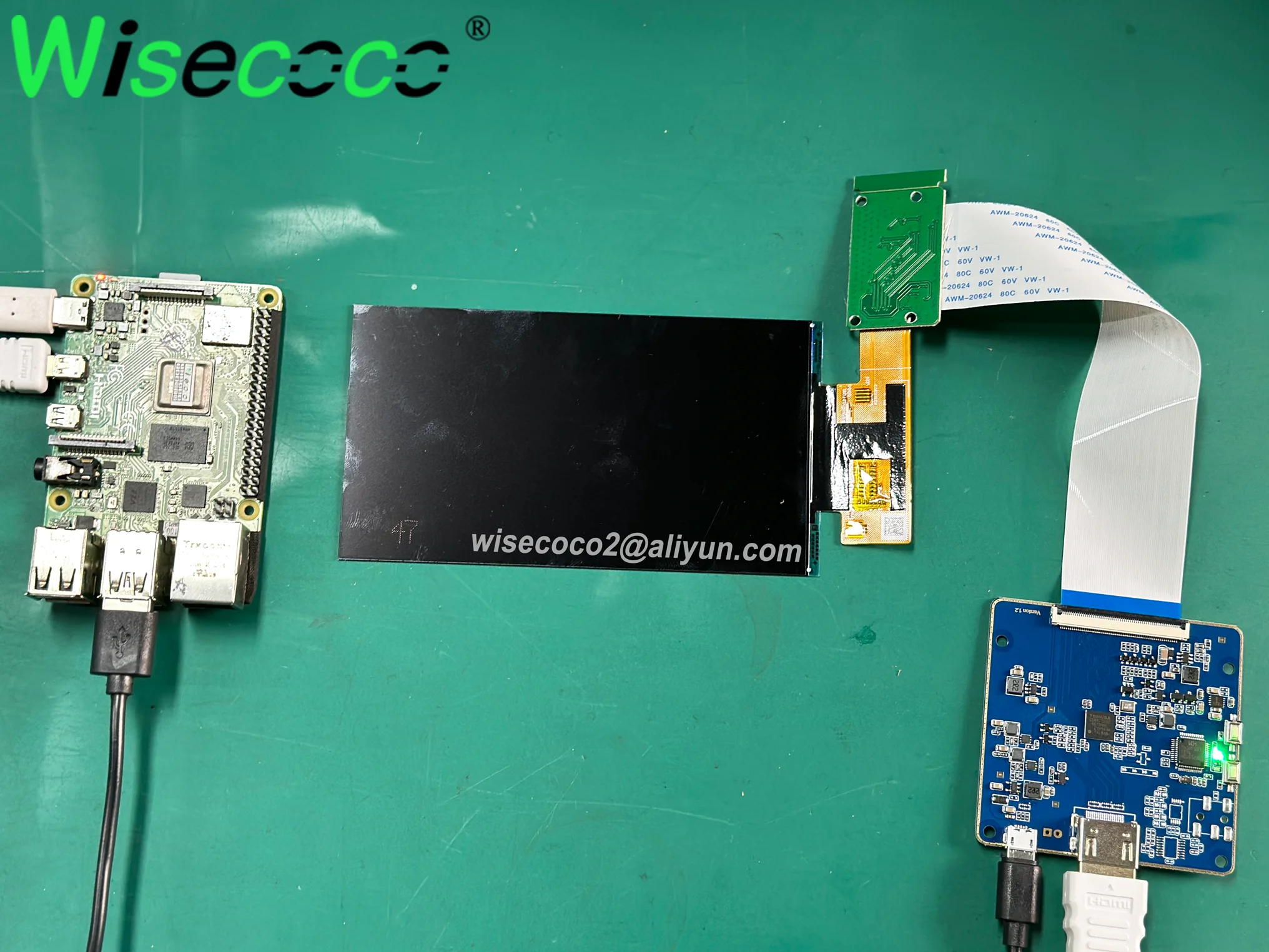 Imagem -04 - Display Lcd Monocromático para Impressoras 3d Painel Mono para Raspberry pi 4k 5.5 160x3840