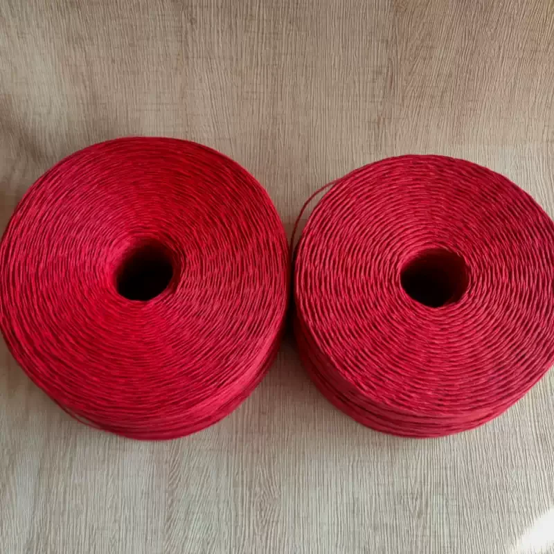 1.0mm 1.5mm 2.0mm one roll Decorative Wine Red Paper Rope for Wedding Candy Favor Boxes and Gift Packaging