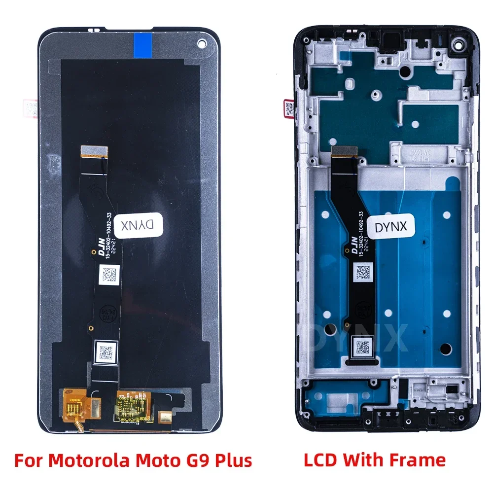 New LCD For Motorola G9 Plus LCD Screen Display Touch Digitizer Assembly For Moto G9 Plus LCD Display G9 Plus XT2087-1 LCD