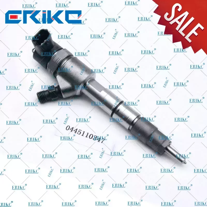 ERIKC Original Injector Sprayer Nozzle 0445110347 Diesel Auto Fuel Injector 0445 110 347 CR Injection Spare Parts 0 445 110 347