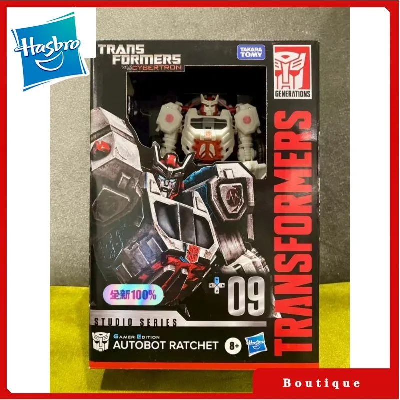 

In stock Hasbro Transformers toysStudio Series Voyage Class WFC SS-GE-09 Ratchet Cybertron Autobots Action Figures Collectible