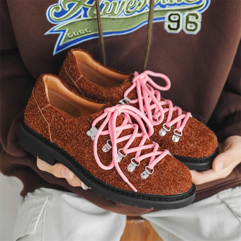 

Platform Italian Dress Shoes Men Wedding Party High Quality Casual Loafer Male Designer Flat Shoes Zapatos Hombre Plus Size 46