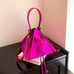 Bolso de charol para mujer, bandolera a la moda con personalidad, de lujo, de alta calidad, para fiesta, tendencia, 2023