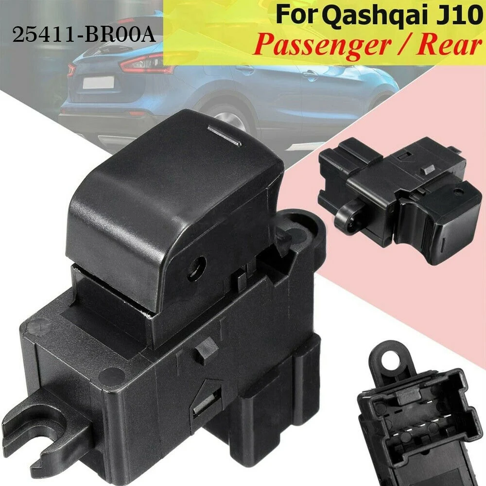 Power Window Switch Assembly Assist Control Front & Rear Door for 25411-EA003