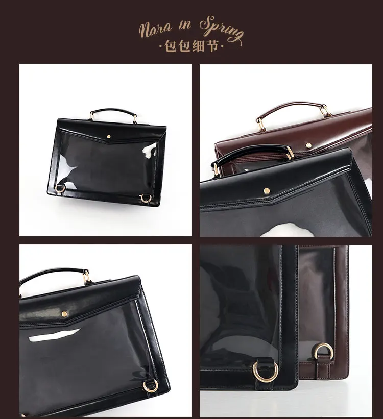 Japanese-style Women's Casual Handbags Jk Uniform Crossbody Bags for Women Sweet School Double Ladies Shoulder Bag