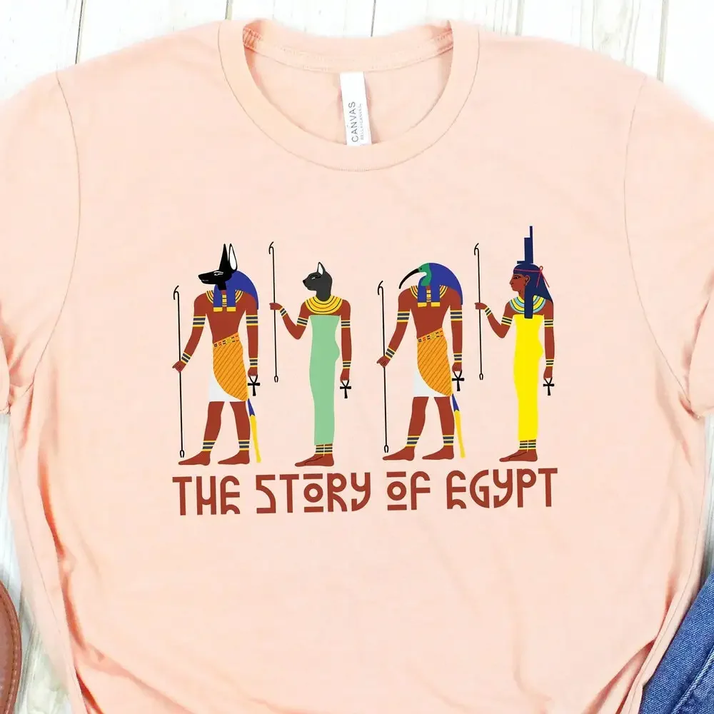 The Story Of Egypt T Shirt Egyptian God Horus Mythology Gods Ancient