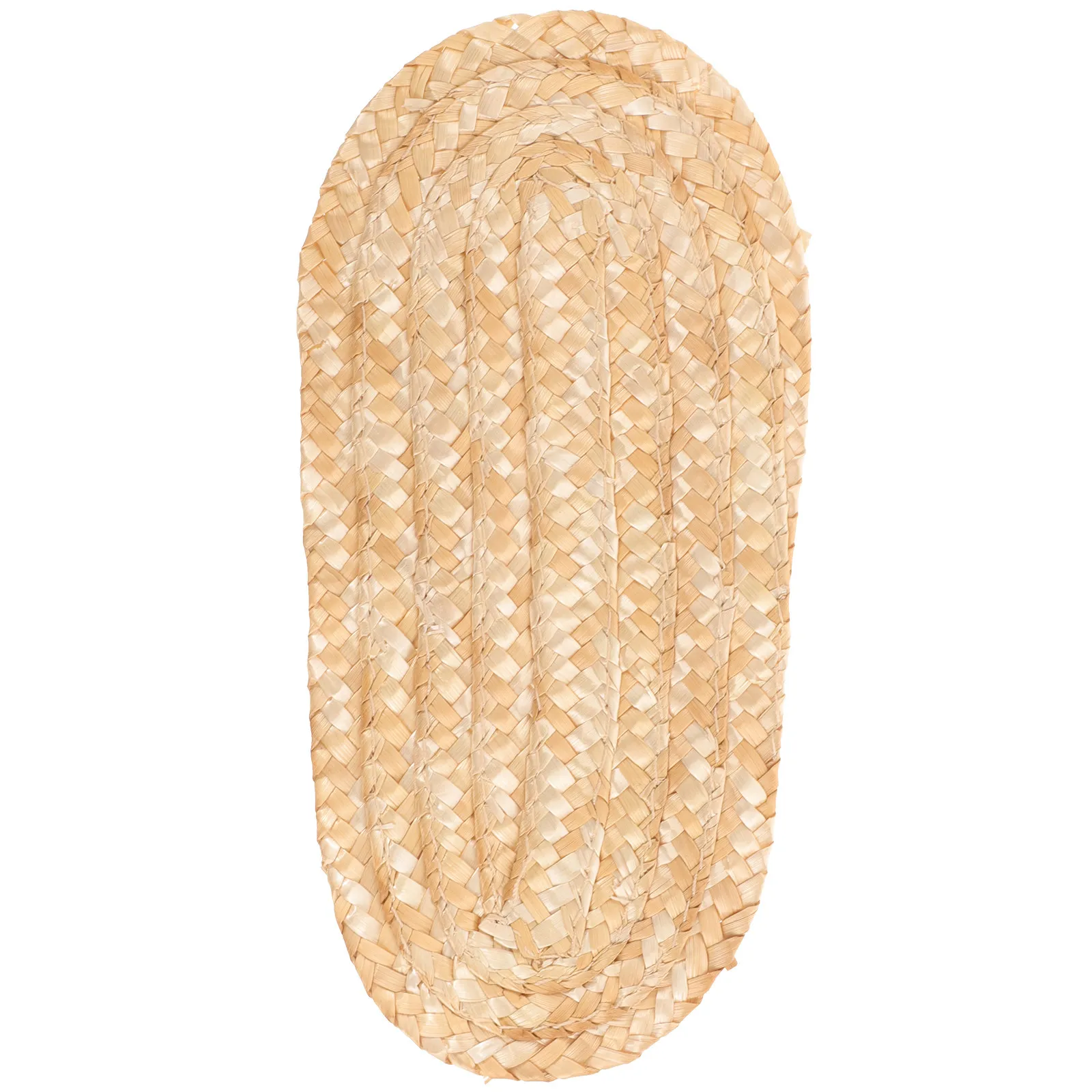 Small Flat Straw Bonnet Vintage Lolita Japanese Style Mini Hat Headwear Rustic Straw Woven Hat Accessory Small Flat Bonnet