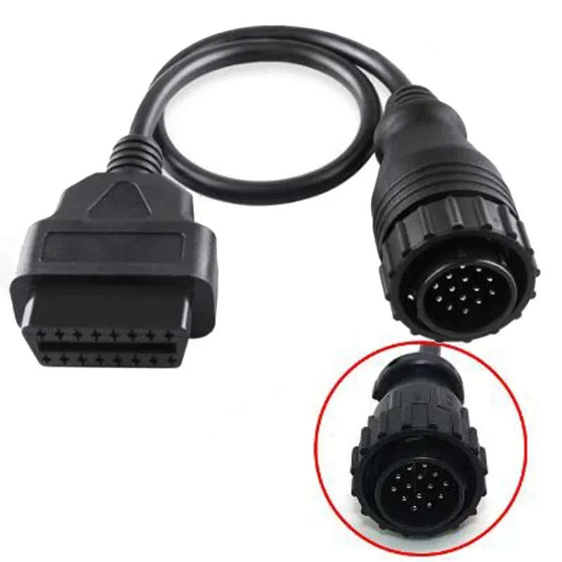 High Quality for MB Sprinter 14pin To 16Pin Car Diagnostic Cable 14 Pin To OBDII OBD2 OBD II ODB 2 16 Pin Adapter