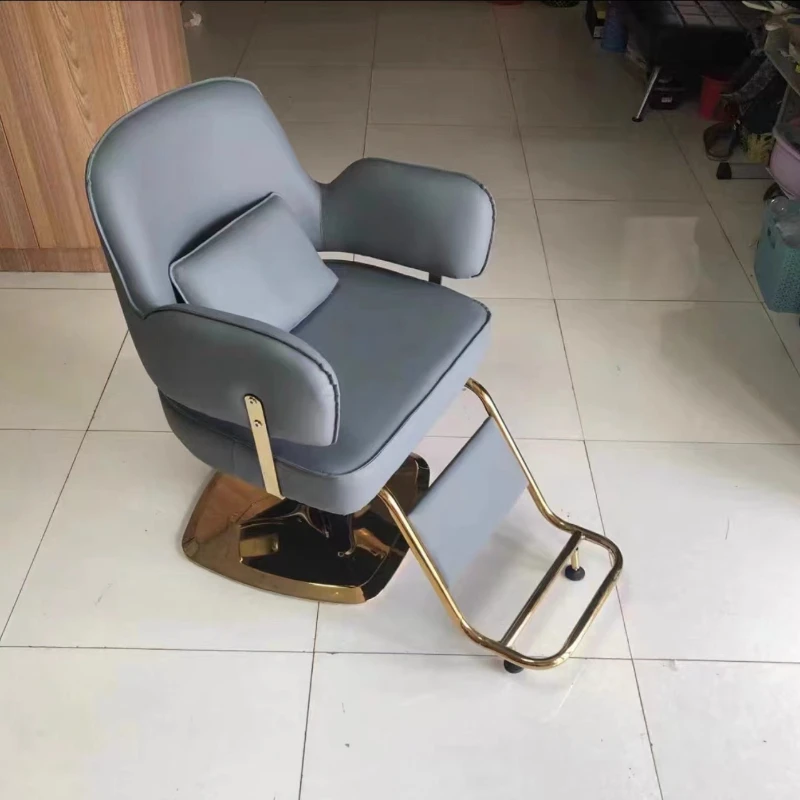 

Swivel Shampoo Barber Chairs Ergonomic Luxury Dressing Hair Salon Hairdressing Barber Chairs Cadeira Tattoo Furniture QF50BC