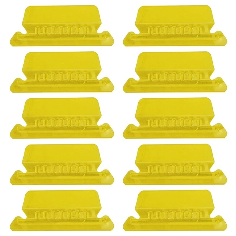  Set of 10 Hanging Files 2 Inch Plastic Folder Label for File Folder Organize