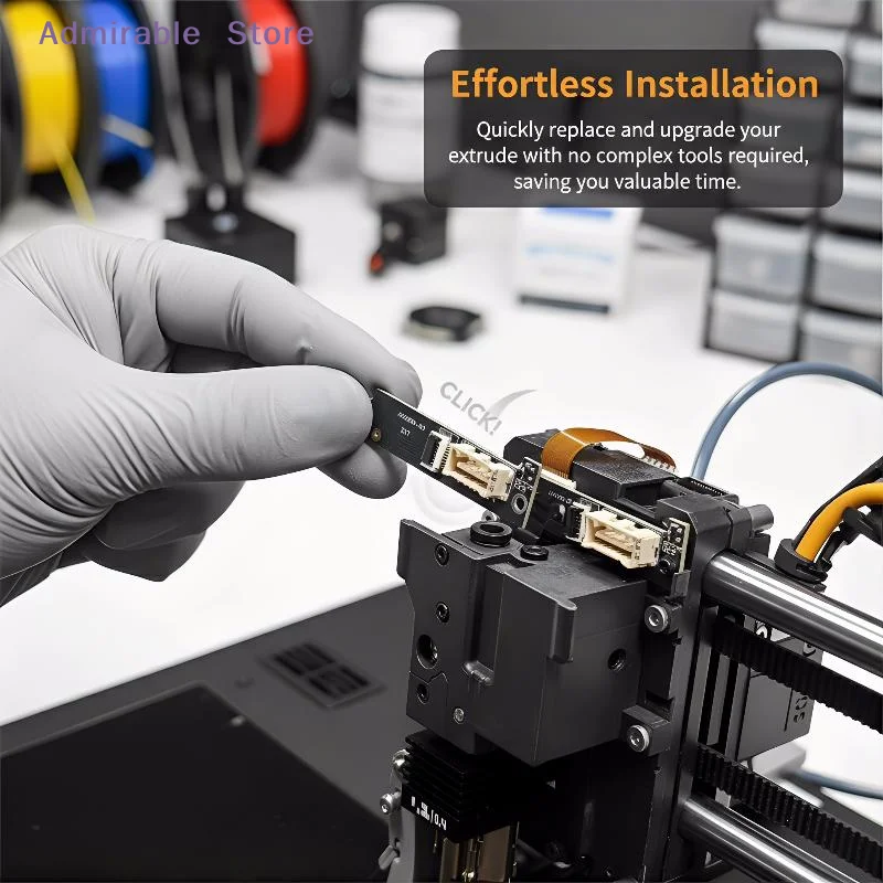 [W]Bambu Lab 3D Printer P2S Extruder Connection Board Set Easy to Replace Enhanced Stability for Home Office Printing Projects