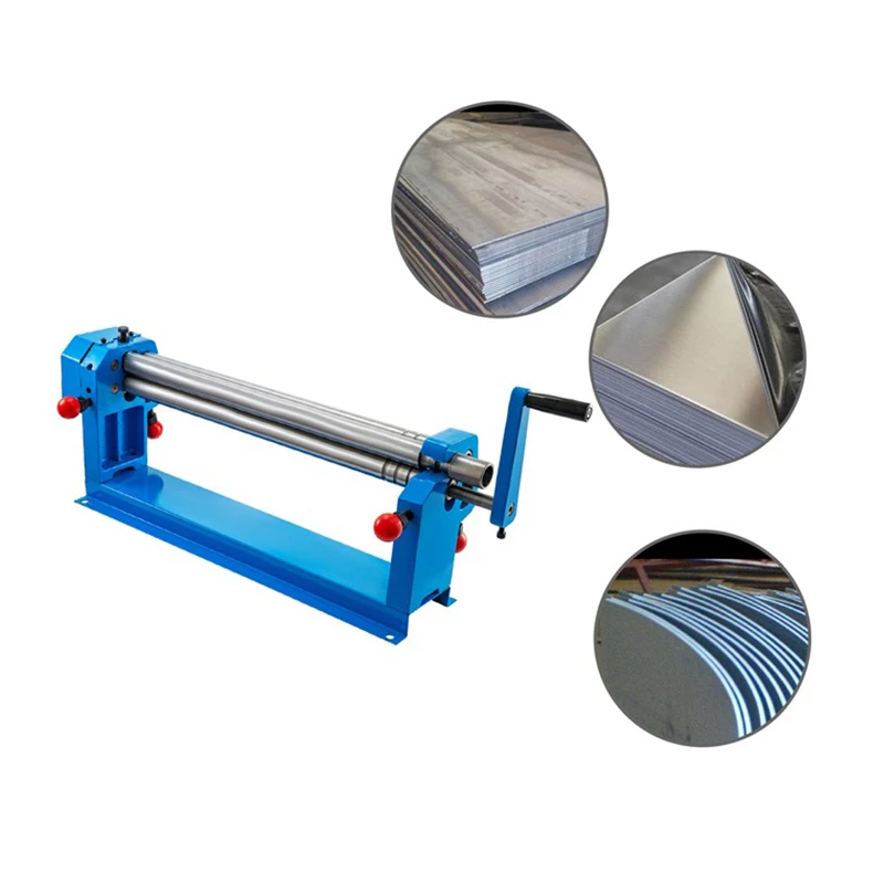 Small Precision SG610 Desktop Manual Hand Winding Machine Bending Tool Rollier Equipment For Metal Iron Copper Aluminum
