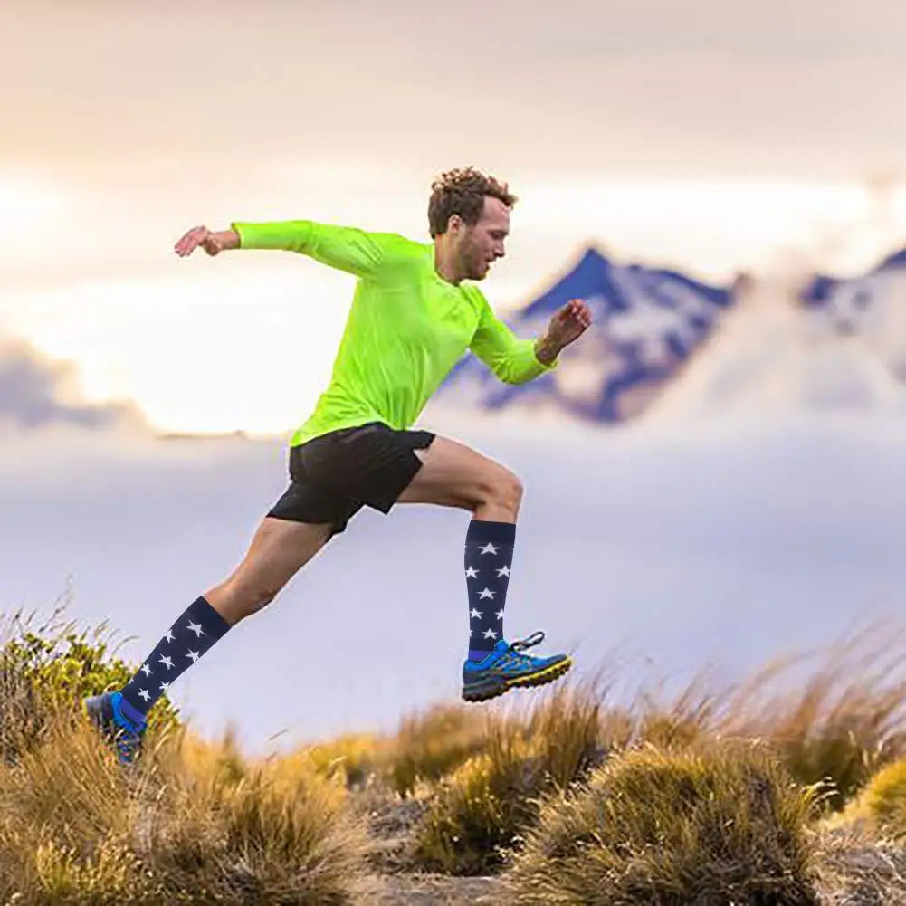 6 أزواج في الهواء الطلق الرياضة ضغط جوارب الرجال والنساء الدراجات الجوارب الأمازون الرياضة جوارب تمتد الجوارب بالجملة