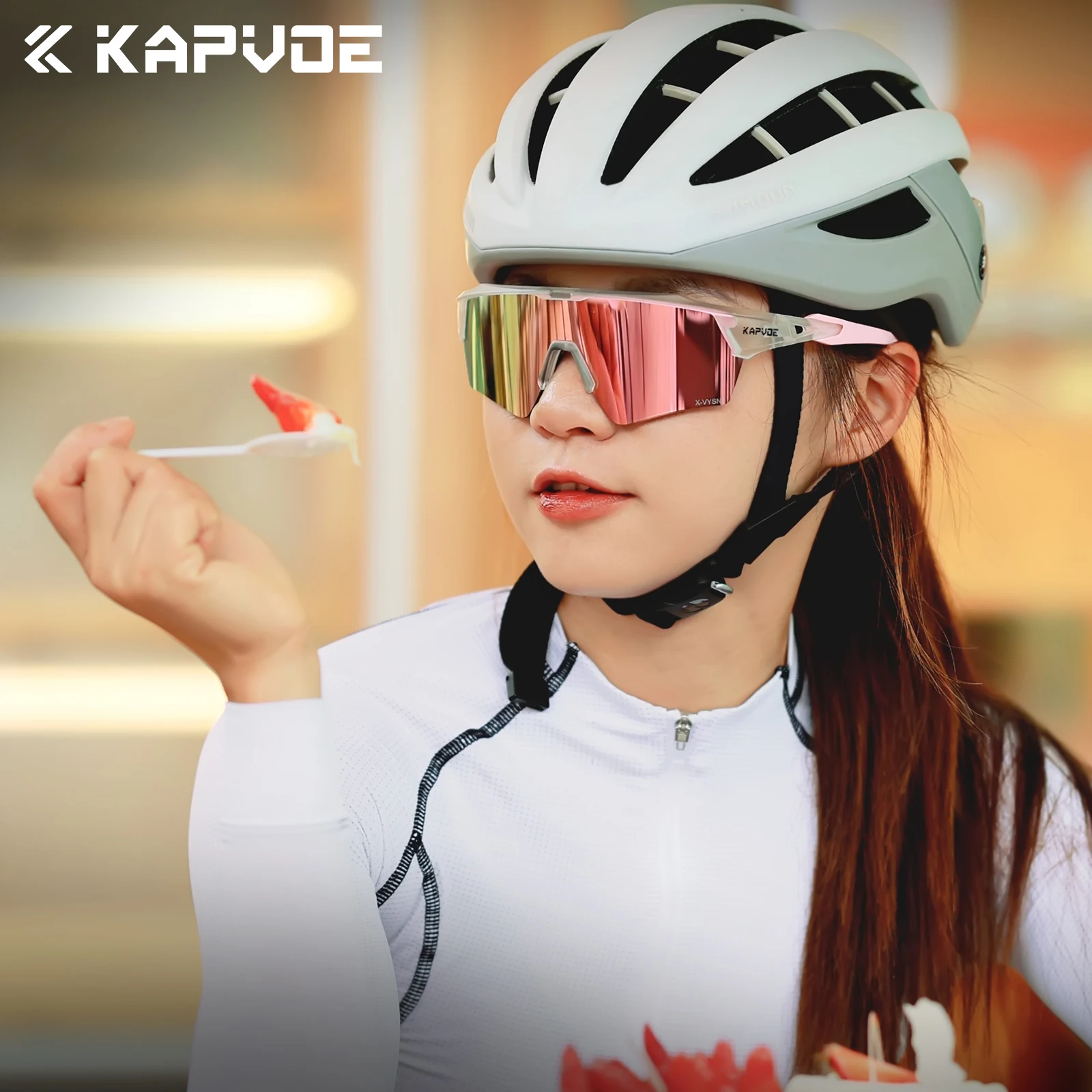 

Kapvoe популярные велосипедные солнцезащитные очки для мужчин и женщин, очки для верховой езды UV400, велосипедные очки для горного спорта на открытом воздухе, дорожные велосипедные очки