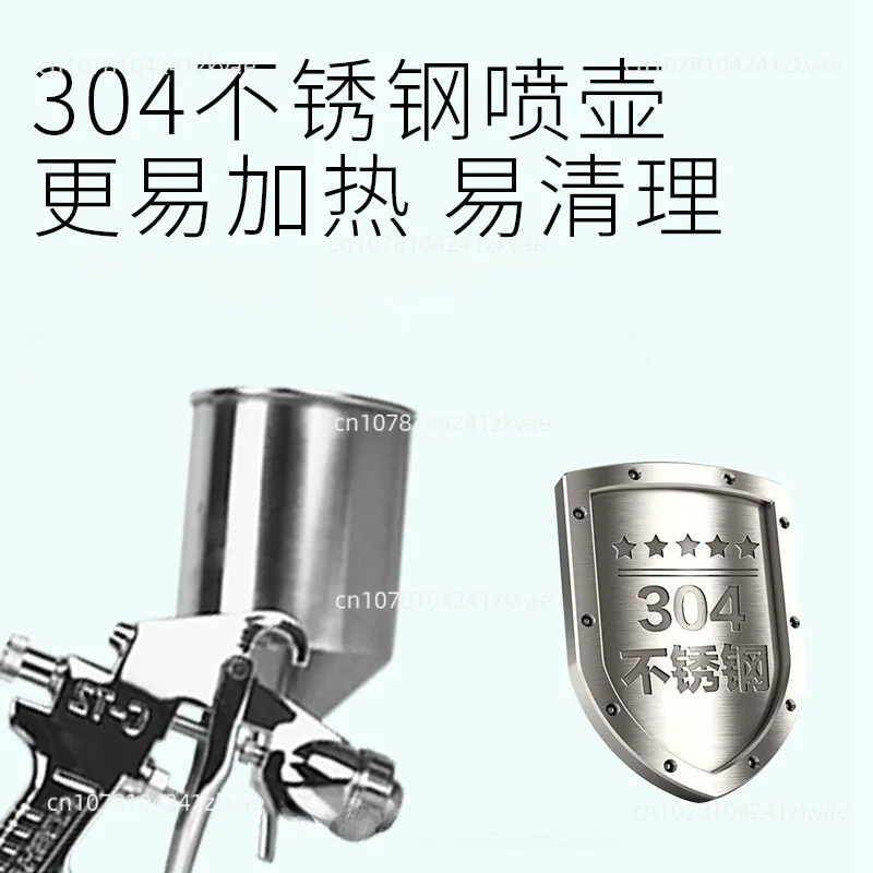 Handheld Parallel Bar Sandblasting Machine Baking French Pastry Cake Commercial Chocolate Starry Sky Coloring