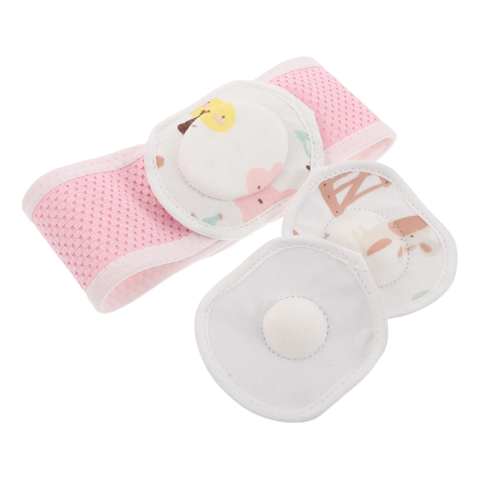 حزام البطن لحماية السرة من القطن المسامي، دعم سري من أجل - قابل للتعديل للاستخدام اليومي