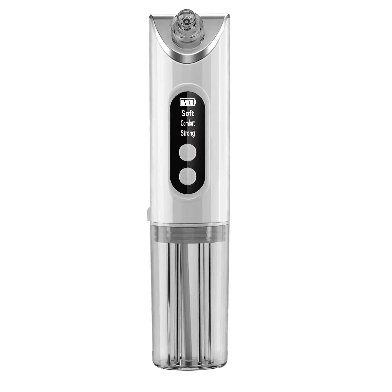 

Small Bubble Blackhead Remover Pimple Extractor Pore Cleaner Machine for Facial Pore Cleansing with 3 Levels 6 Suction Heads