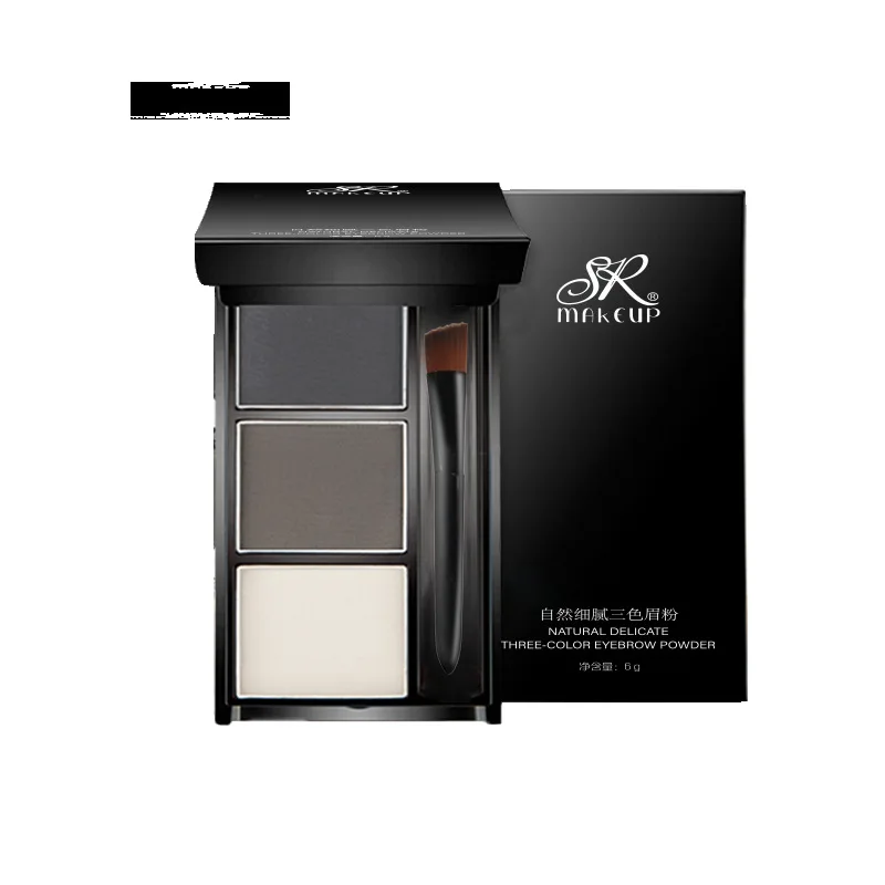 아이브로우With Three-dimensional Features Not Easily Smudged High Gloss Powder for Beginners Natural Eyebrow Pencil Female Contouring