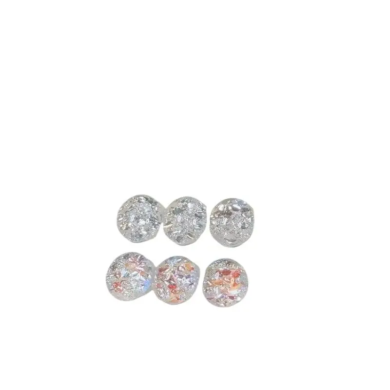 For Salon-Grade Nail And Foot Care Art Powder 1 Jar Of New Glitter Nail Art Sequins Rainbow Aurora Sparkling Sequins Suitable