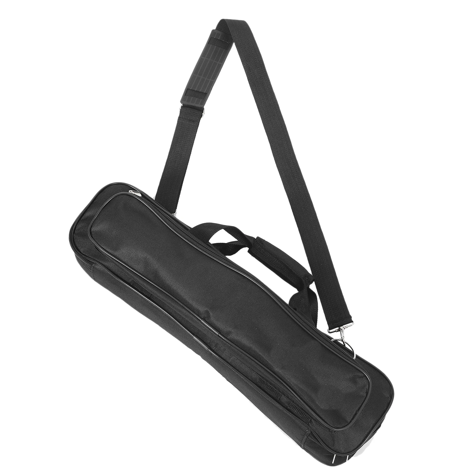 

Flute Storage Bag Carry Case Carrying for Musicians Instrument with Strap Black Cases Musical Instruments