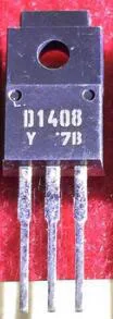 2SD1408 TO220F 4A 80V МОП полевая трубка