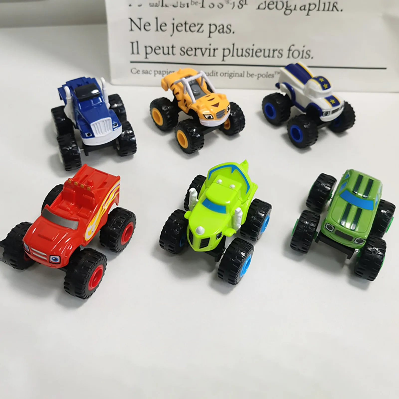 Mini Monste Truck Trending Big Wheel Toy Car Bestseller Kids Push Vehicle Gift Off-Road Mini-Car Whirlwind Battle Team Inertial