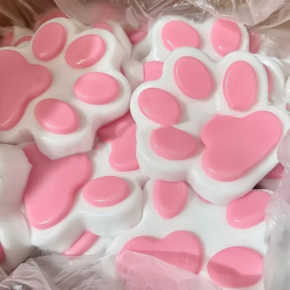 Leuke Squishy Kat Poot Stress Relief Speelgoed Langzaam Stijgende Fidget Zintuiglijke Squeeze Speelgoed voor Kinderen Volwassenen Decompressie Angst Relief Gift