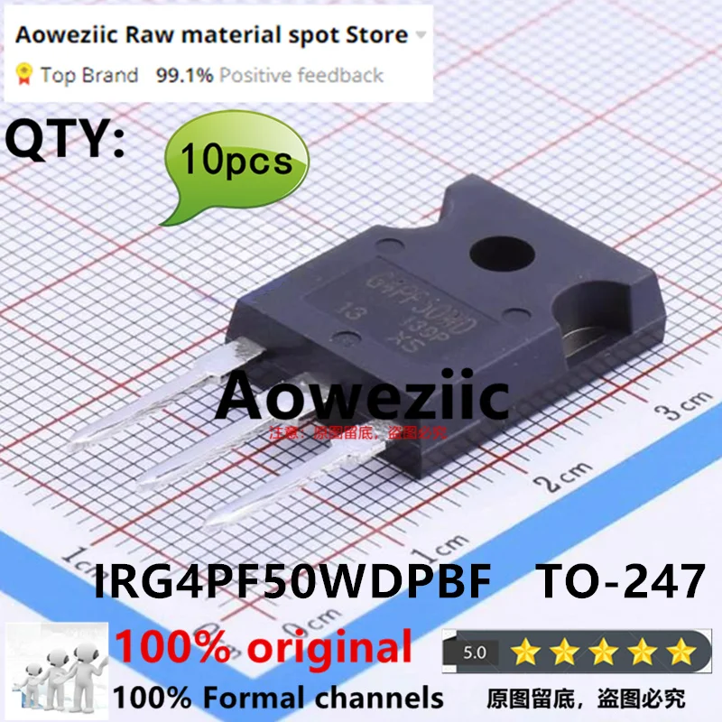 Aoweziic  100% New Imported Original  IRG4PF50WDPBF  IRG4PF50WD  G4PF50WD  TO-247   IGBT 28A 900V